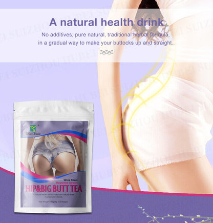 Hip Big Butt Tea Enhancement Buttock Tea Firming Abundant Supplements Butt Tea