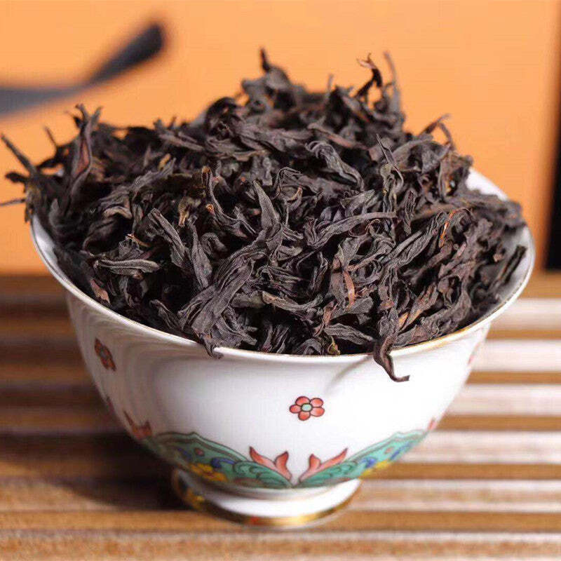 120g Spring Dahongpao Oolong Black Tea 2021 Wuyi Mountain Da Hong Pao Rock Tea