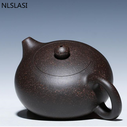 Chinese Yixing Teapot Purple Clay Pot Handmade Shape Pot Kettle Home Tea Set