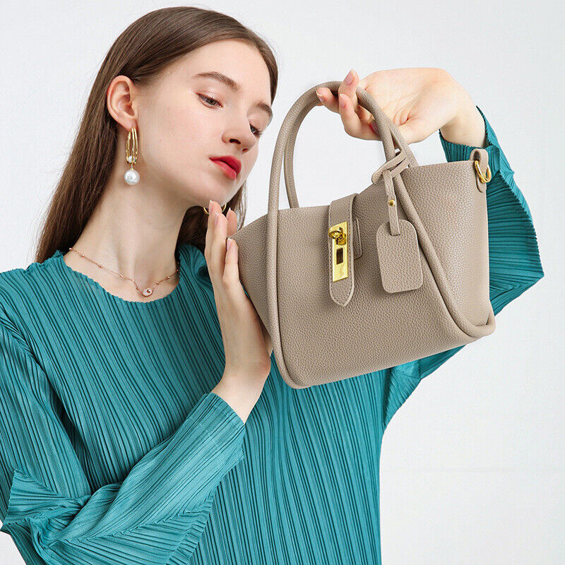 Women Handbag Genuine Leather Hobo Satchels Tote Crossbody Shoulder Bag Purse