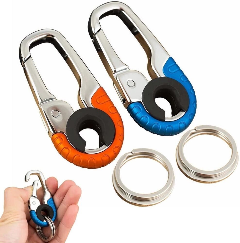 Creative Stainless Keychain Keychain Interior Steel Steel Car Xmas Gift New