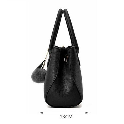 Women's Ladies PU Leather Handbag Shoulder Bag Purse Tote Messenger Satchel Bag