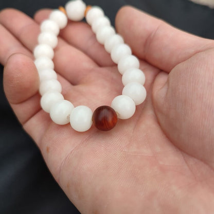 Tiny Cute Cat Love Buddha Pray Rosary Pipal Tree Bodhi Bead Bracelets Woman