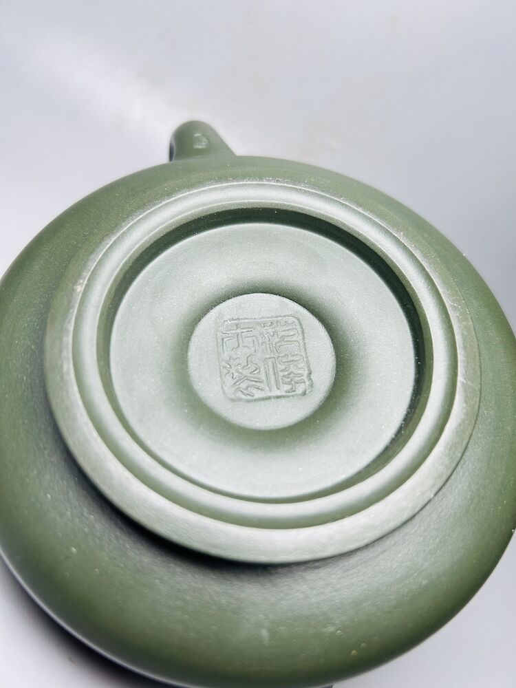 Vintage Chinese Yixing Purple Clay Teapot Zisha Ceremony Bamboo Tea Set Collect
