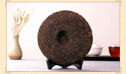 2013 China Yunnan menghai Dayi 7572 qizi Pu erh Tea Cooked ripe Cake,er tee thé