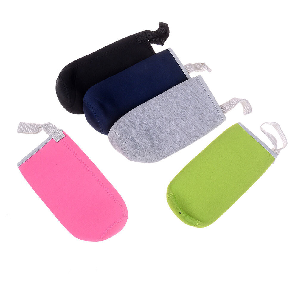 Sport water bottle cover neoprene insulated sleeve bag case pouc-ca