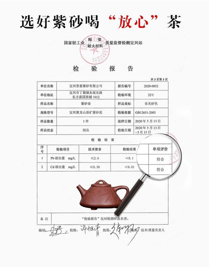 260cc chinese Yixing Handmade Zisha teapot DiCaoQing clay ShiPiao Gongfu Tea Pot