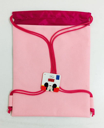 Disney Minnie Mouse Drawstring Backpack - Pink Bag