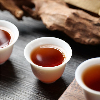 2021 Haiwan Old Comrade Ripe Pu'er Tea Brick 250g Lao Tong Zhi 9988 Shu Puer Tea