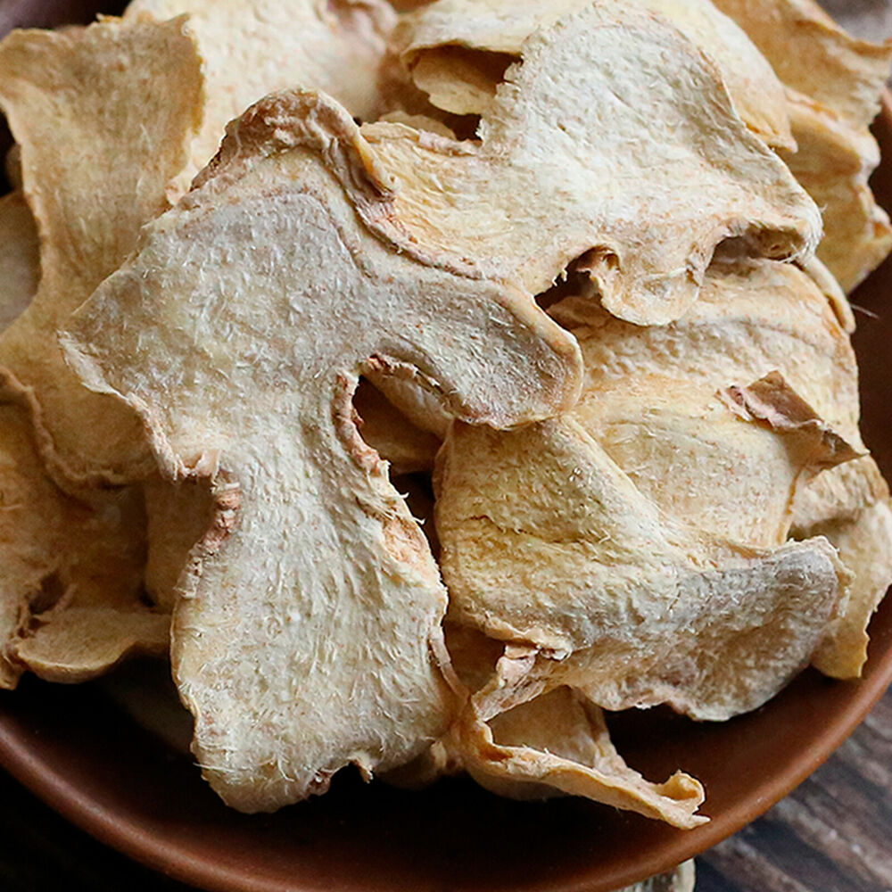 250g Natural Dried Ginger Slices Gan Jiang Pian Health Care Green Food Canned