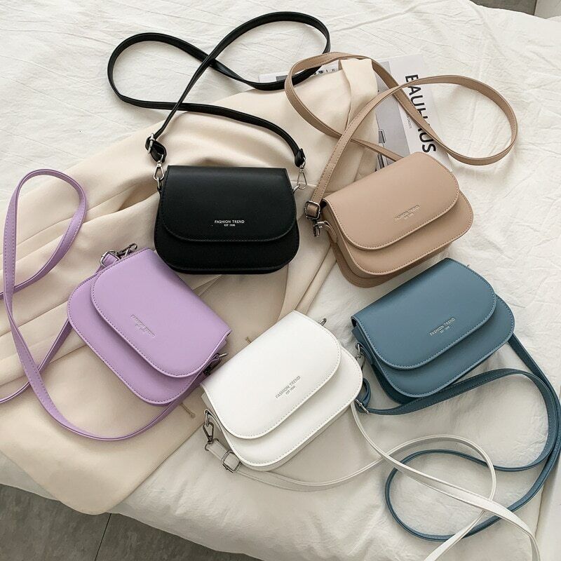 Crossbody Bags for Women Solid Wild Flap Shoulder Bag Small Handbags and Purses