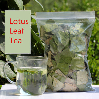 50g~500g Dried Lotus Leaf Slices Tea Lotus Leaf Loose Tea Lose Weight Green Tea