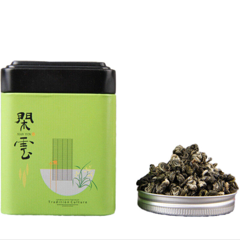 organic Biluochun Green Tea Loose Leaf Slimming Tea Iron Box Gift Tea 80g