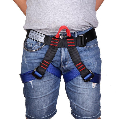 Outdoor Sports Rock Climbing Harness Waist Half Body Safety Belt Body Harness