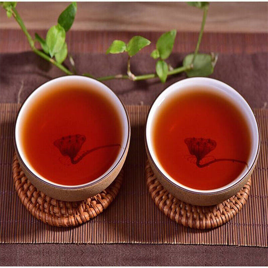 Big Snowy Mountains XiaGuan Mushroom Shape Black Tea Pu-erh Tea Ripe Tea 250g