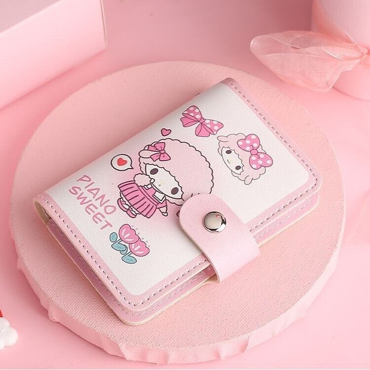 Cute Women ID Credit Card ID Card Holder Business Cards Bag Case 20 Holders Bag