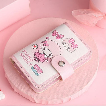Cute Women ID Credit Card ID Card Holder Business Cards Bag Case 20 Holders Bag