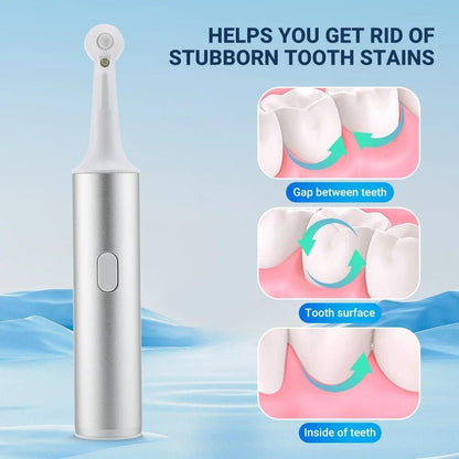 Oral Electric Teeth Polisher Dental Tartar Remover Plaque Stains Cleaning Multif