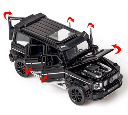1:32 Mercedes-Benz Brabus G Wagon G700 G65 SUV Diecast Model Car Metal Vehicle