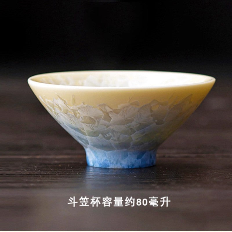 80ml Chinese Retro Ceramics Master's Cup Tea Tasting Cup Kungfu Tea Cup