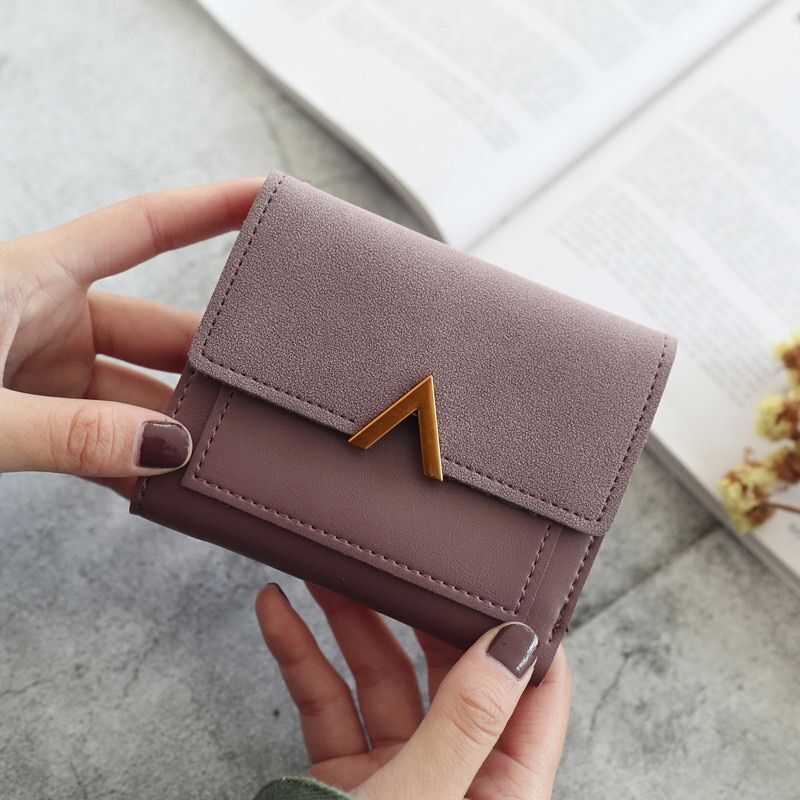 Wallet Short Coin Purse Card Holder Small Wallet Hasp Mini Clutch Money Bag 1 PC