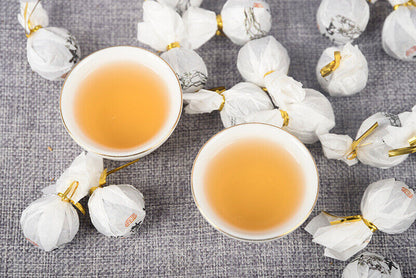 500g/1.1LB ancient white tea Longzhu Tuo tea Sweet than Iceland boiled steeped