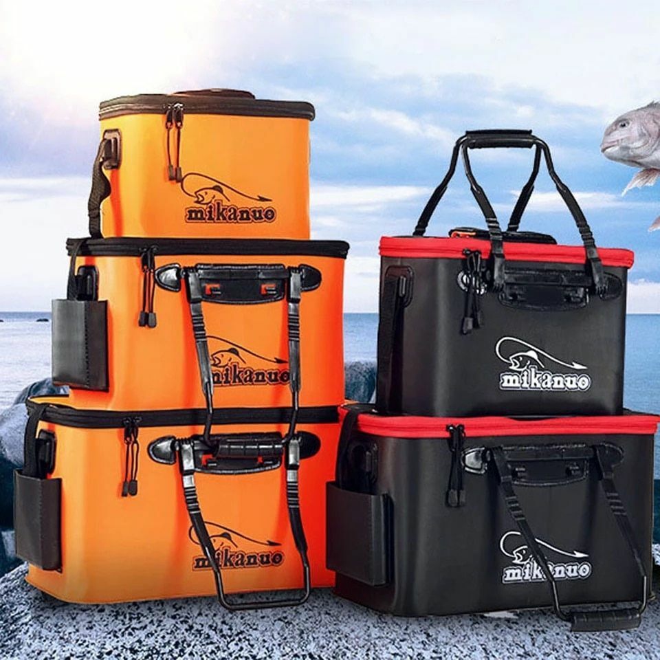 Fishing Box Bags Handing Outdoor Plastic Bucket Fish Sea Waterproof Accessories