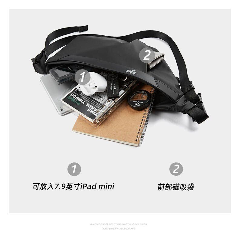 Business Bag Transverse Men's Bag Cross Shoulder Bag Man Travel Crossbody Bag
