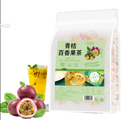 Green Orange Passion Fruit Tea 200g Summer Vitamin C Flower and Fruit Tea Punch