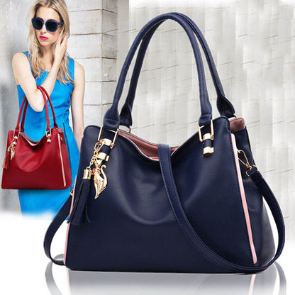 Womens Ladies Leather Handbags Shoulder Messenger Crossbody Satchel Purse Tote
