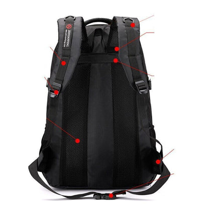 60L Men Hiking Outdoor Backpack Travel Trekking Sports Camping School Bag Women