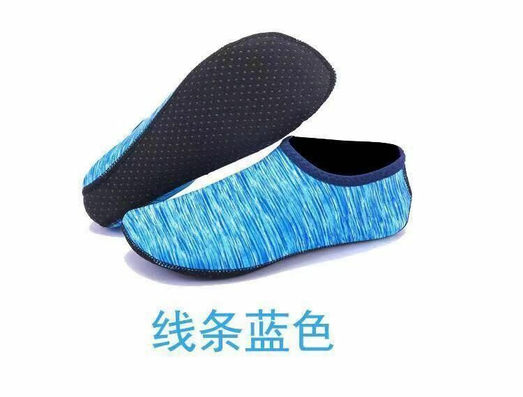 Water Shoes Diving Beach Anti-scratch 3XS-3XL Rubber Seaside Footwear Slip-on