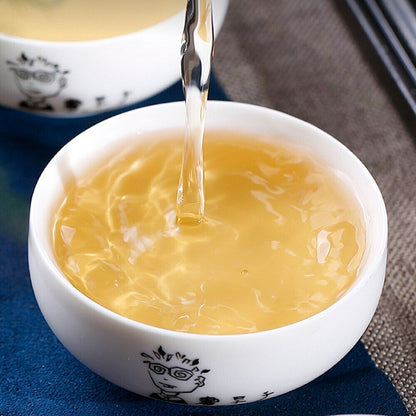 357g Jingmai Mountain Orchid Scent Ancient Tree Pu'er Tea Spring Dawn Puer