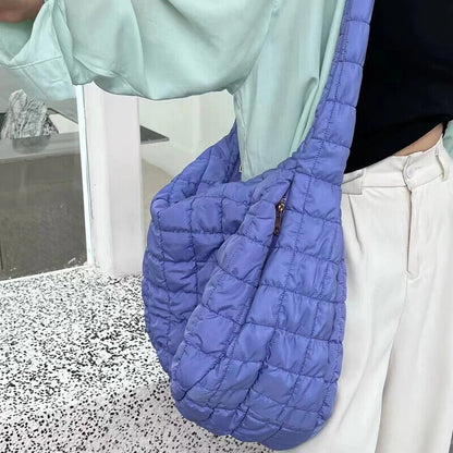 Casual Padded Women Handbag Shoulder Crossbody Bags Underarm Bag Purses
