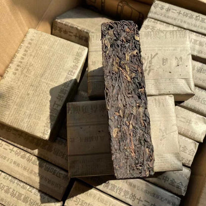500g Yunnan Raw Puerh Brick Tea 1968 Baozhi Pu-erh Raw Tea Brick Aged Pu'er Tea