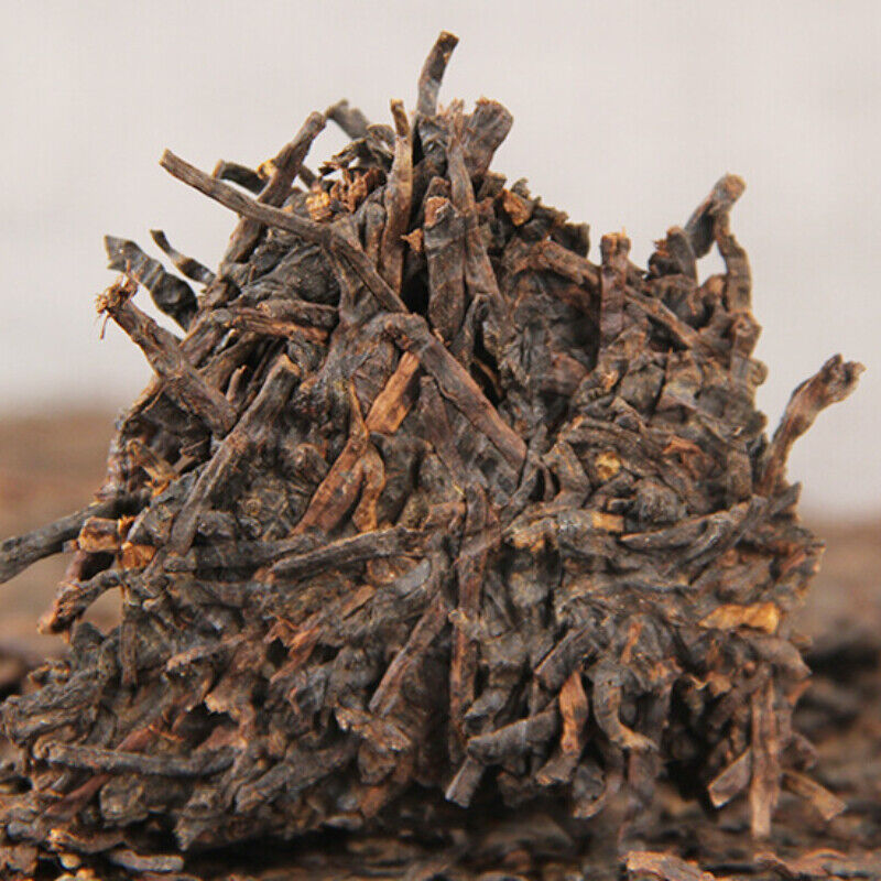 Pu'er Ripe Tea Brick Yunnan Ancient Tree Pu'er Tea 1000g Organic Old Terrier Tea