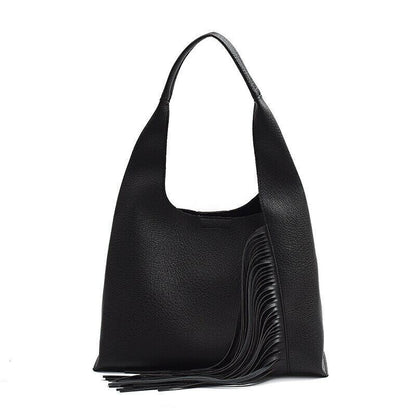 Small Handbag Women Spring Travel 2pcs/set Tassels Shoulder Bag