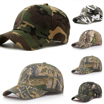 Unisex Camouflage Baseball Cap Adjustable Sun Hat Outdoor Sport Casual Headgearಇ