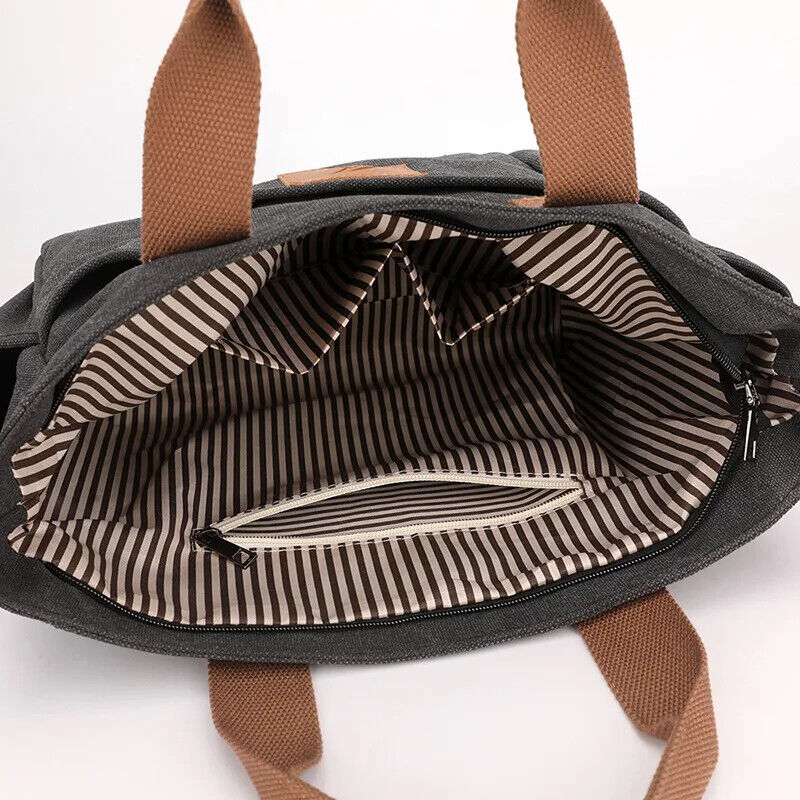 Tote Bag Autumn Thickened Canvas Crossbody Bag Women Shoulder Bag Handbag