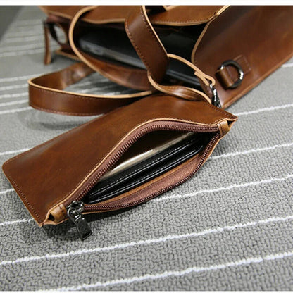 Men's Shoulder Bag Totes Men Handbag Business Shoulder Messenger Bag