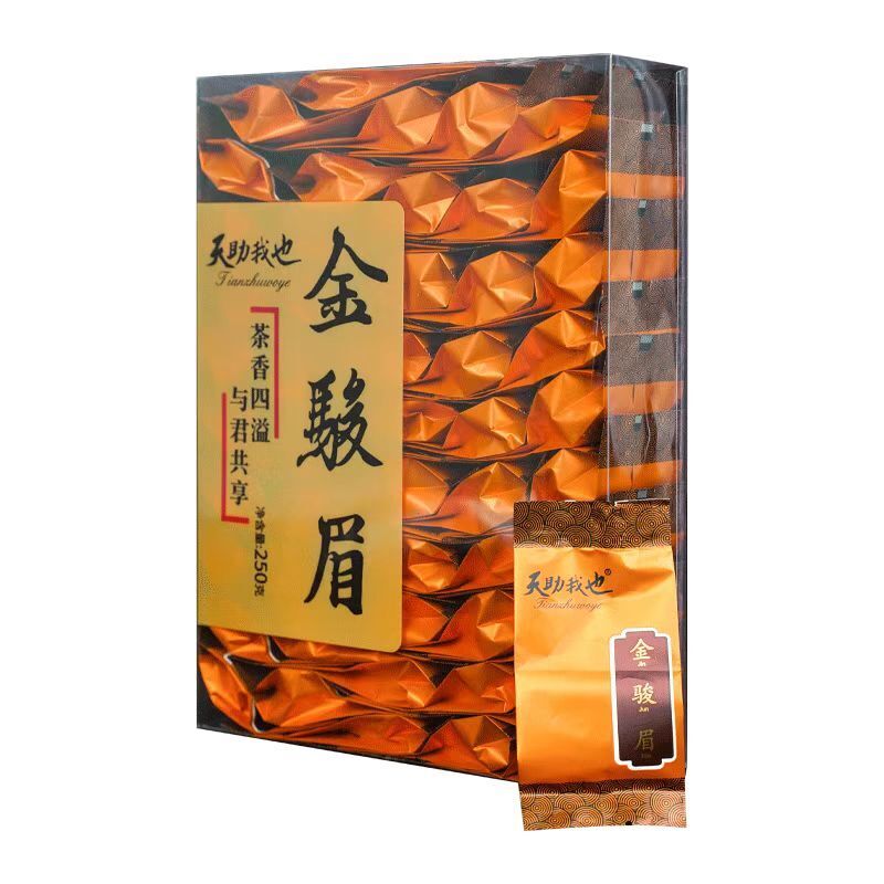 250g Jin Jun Mei Organic Black Tea Kim Chun Mei Black Tea Golden Eyebrow Red Tea