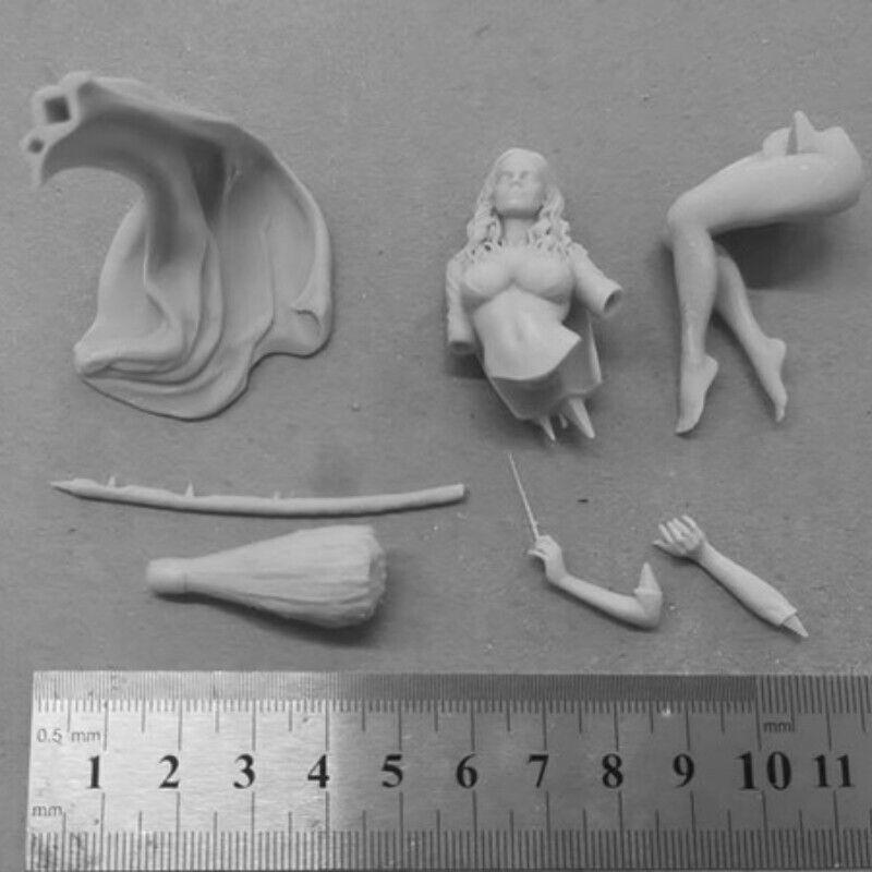 1/24 Resin Figure Sexy Magical Girl Model Kit Unassembled Unpainted New