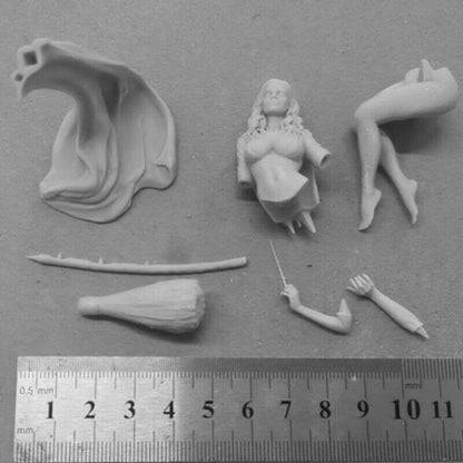 1/24 Resin Figure Sexy Magical Girl Model Kit Unassembled Unpainted New