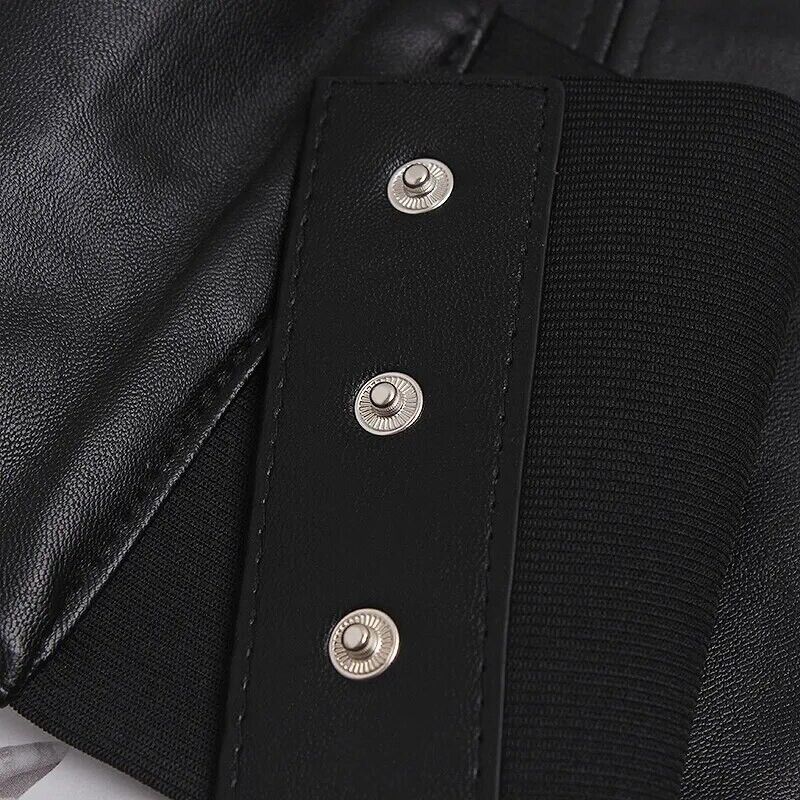 Women Wide Belt Plus Size Elastic Soft PU Leather Corset Waist Sweater Waistband