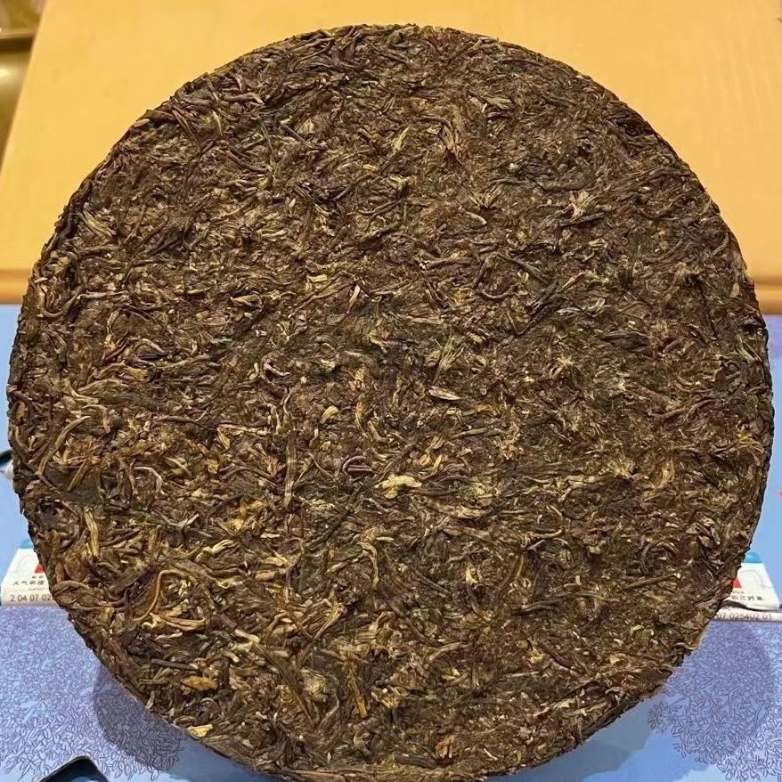 2022 Xiaguan Mengku Big Snow Mountain Discus Big Tree Pu'er Puer Raw Tea 357g