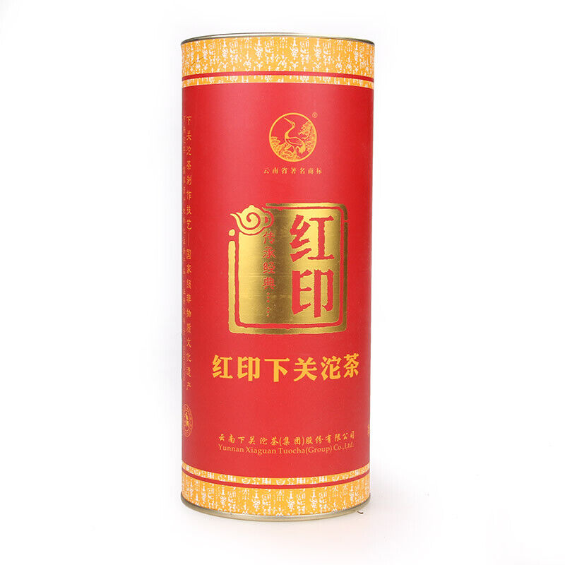 Classic Red Seal * Yunnan XiaGuan TuoCha Pu Erh Tea Raw Tuo Cha 500g Tin