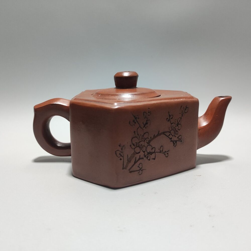 Vintage Chinese Yixing Purple Clay Teapot Zisha Ceremony Fashion Gift Teaware