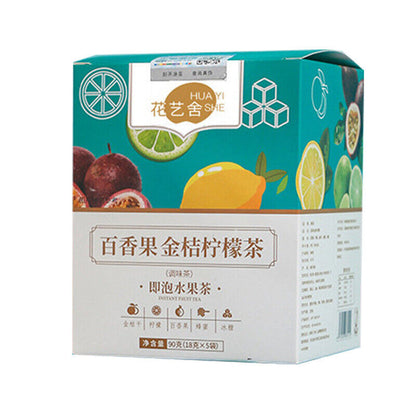 Kumquat Lemon Passion Fruit Tea Flower Fruit Tea Freeze-dried Lemon Slices 90g