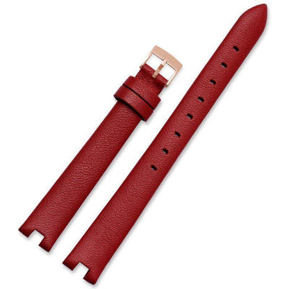 Leather Watch Strap for Gucci Ya141501 Ya141401 Series Notch Bracelet 14mm 16mm
