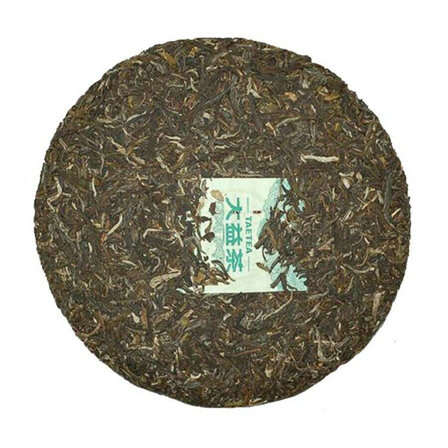 Dayi Spring of Menghai Raw Puer Tea Batch 201 TAETEA Shen Pu-erh Tea 357g